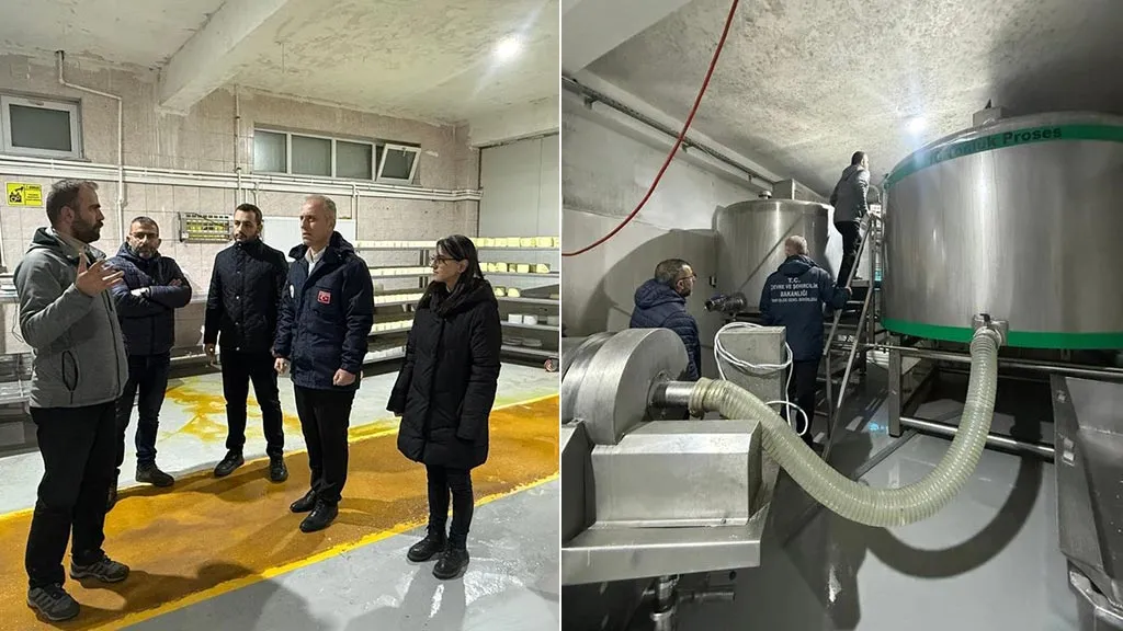 Bayburt Çevre Müdürlüğü’nden Süt Tesisine Denetim