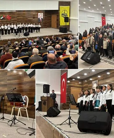Bayburt Kaleardı Okulu’ndan Filistin’e Yardım Konseri
