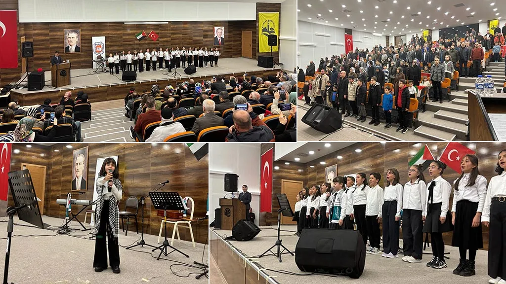 Bayburt Kaleardı Okulu’ndan Filistin’e Yardım Konseri