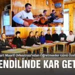 Bayburt Maarif Orkestrası’ndan 24 Kasım’a Özel Klip, Mendilinde Kar Getir