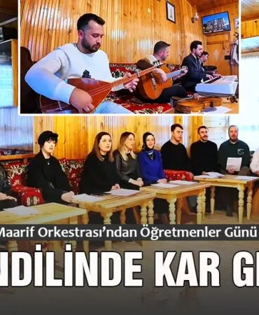 Bayburt Maarif Orkestrası’ndan 24 Kasım’a Özel Klip, Mendilinde Kar Getir