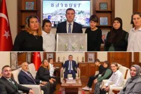 Bayburt Valisi Mustafa Eldivan, Engelsiz Yaşam Merkezi Sakinlerini Ağırladı