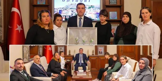 Bayburt Valisi Mustafa Eldivan, Engelsiz Yaşam Merkezi Sakinlerini Ağırladı