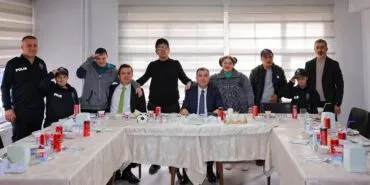Bayburt’ta Anlamlı Buluşma, Özel Öğrenciler Polis Evi Misafiri