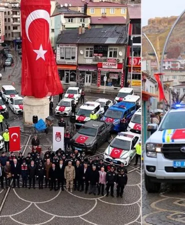 Bayburt’ta Güvenlik Filosuna Dev Takviye, 34 Yeni Araç Hizmette!