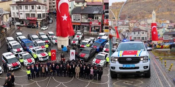 Bayburt’ta Güvenlik Filosuna Dev Takviye, 34 Yeni Araç Hizmette!