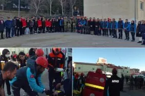 Bayburt’ta Nefes Kesen Tatbikat! Evde ve Camda Mahsur Kalanlar Böyle Kurtarıldı