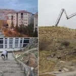 Bayburt’un Çin Seddi Yenileniyor, Esentepe Mahallesi’nin 40 Yıllık Merdiven Sorununa Neşter Vuruldu!