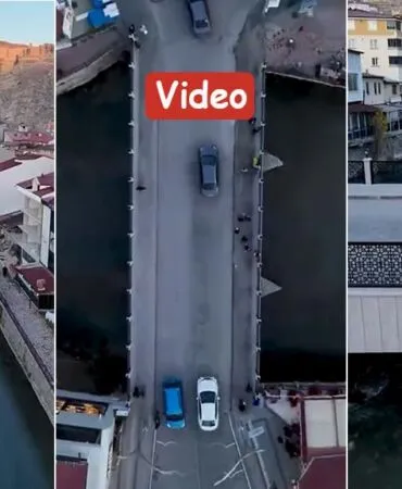 Saat Kule Çarşı Köprüsü Yenilendi, Bayburt’a Çok Yakıştı!