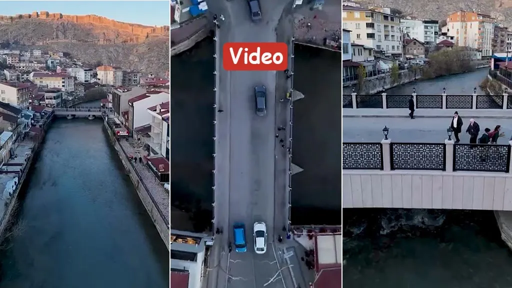 Saat Kule Çarşı Köprüsü Yenilendi, Bayburt’a Çok Yakıştı!