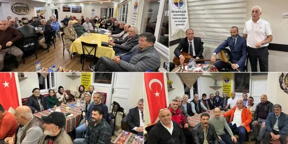Serdar Eslek’ten Trabzon Bayburtlular Derneği’nde Unutulmaz Sıra Gecesi