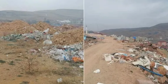 TOKİ Konutları Yanı Başında Çirkin Görüntü, Şehit Osman Dağı’nın Doğal Yapısı Tehlikede