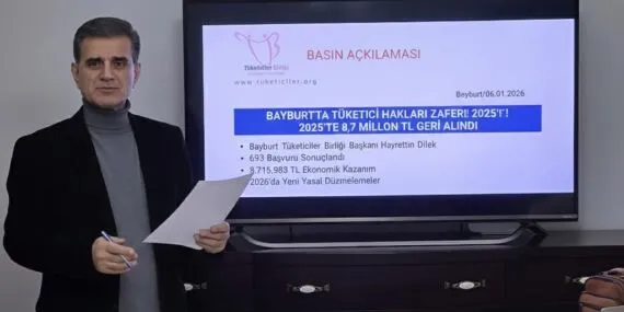 Bayburt’ta 8,7 Milyon TL Tüketicinin Cebinde Kaldı, O Sitelerden Alışveriş Yapanlar Dikkat!