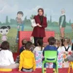 Bayburt’ta Masal Gibi Bir Gün, Çocuklar Avucumdaki Tırtıl ile Buluştu