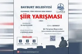 Bayburt’tan Türk Dünyasına Dev Çağrı: 50 Bin TL Ödüllü Şiir Yarışması Başladı!