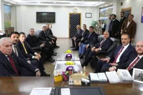 AK Parti Genel Merkezi’nden Bayburt Çıkartması, Ahmet Büyükgümüş Başkan Memiş’i Ziyaret Etti