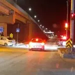 Bayburt Demirözü Kavşağı’nda İki Araç Çarpıştı!