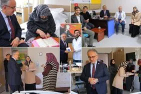 Bayburt İl Müftüsü Bayram Danacı’dan Hastaneye Anlamlı Ramazan Ziyareti