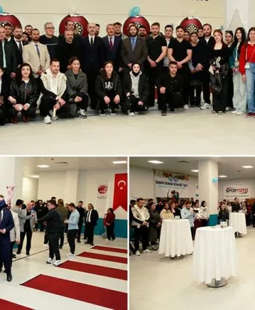 Bayburt Üniversitesinde Dart Salonu Açıldı, Spor Altyapısına Yeni Yatırım