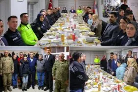 Bayburt Valisi Mustafa Eldivan Emniyet Teşkilatı İle İftar Sofrasında Buluştu