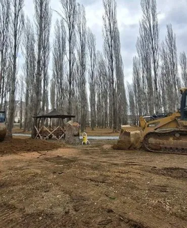 Bayburt Yeni Şehir Parkı’nda Genişletme Çalışmaları Tam Gaz Devam Ediyor