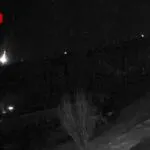 Bayburt’a Meteor (Göktaşı) Düştü, O Anlar Saniye Saniye Kamerada!