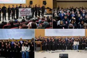 Bayburt’ta 18 Mart Ruhu, Protokol ve Öğrenciler Tek Yürek Oldu!