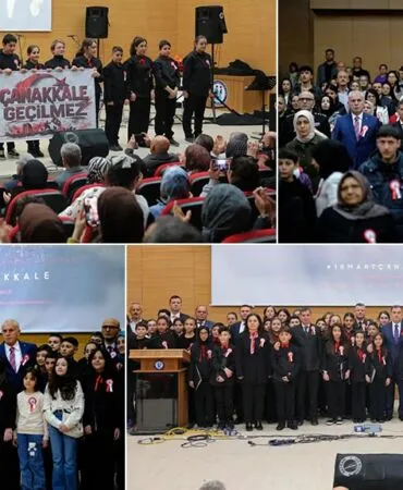 Bayburt’ta 18 Mart Ruhu, Protokol ve Öğrenciler Tek Yürek Oldu!