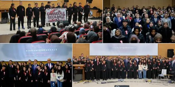 Bayburt’ta 18 Mart Ruhu, Protokol ve Öğrenciler Tek Yürek Oldu!