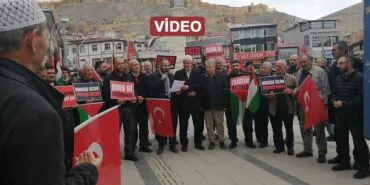 Bayburt’ta Dev Protesto, Coğrafyamızda İşgalci İstemiyoruz!