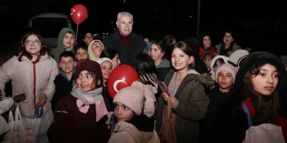 Bayburt’ta Geleneksel On Beşi Etkinliği, Belediyeden Çocuklara Ramazan Hediyesi