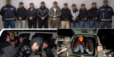 Bayburt’ta Göçmen Kaçakçılığı Operasyonu, 3 Gözaltı, 8 Sınır Dışı