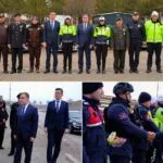 Bayburt’ta Huzurun Nöbetçilerine Validen Bayram Tebriği