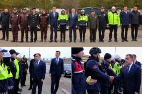 Bayburt’ta Huzurun Nöbetçilerine Validen Bayram Tebriği