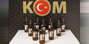 Bayburt'ta Kaçak Alkol Operasyonu, 2 Gözaltı