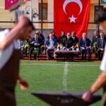 Bayburt’ta Nevruz Ateşi Yandı, Ateşten Atlayıp Demir Dövdüler!