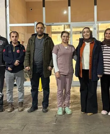 Bayburt’ta Sağlık Ordusu Nöbette! İftar Sonrası Aydıntepe 112 İstasyonu’na Ziyaret