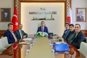 Bayburt'ta Sanayi ve Proje Odaklı Toplantı Gerçekleştirildi