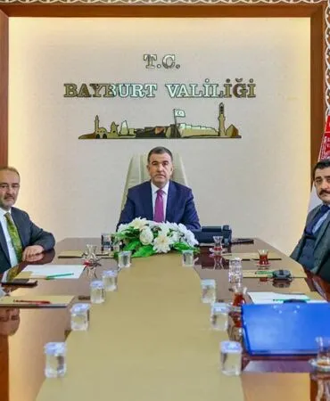 Bayburt'ta Sanayi ve Proje Odaklı Toplantı Gerçekleştirildi