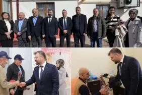 Bayburt’ta Yaşlılar Haftası Etkinliği, Huzurevine Anlamlı Ziyaret