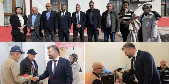 Bayburt’ta Yaşlılar Haftası Etkinliği, Huzurevine Anlamlı Ziyaret