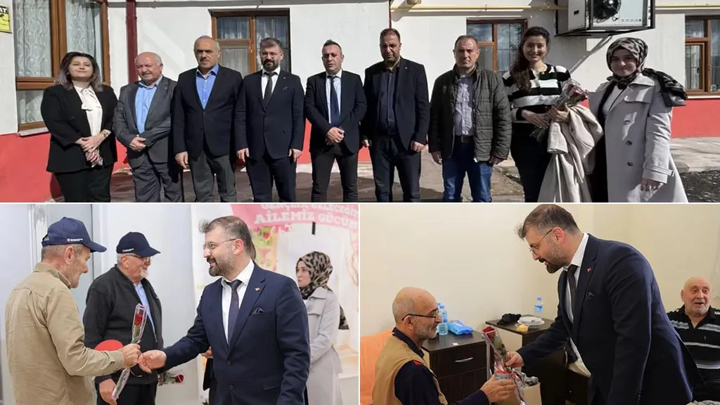 Bayburt’ta Yaşlılar Haftası Etkinliği, Huzurevine Anlamlı Ziyaret