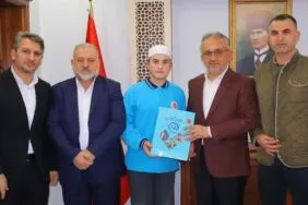 Bayburt’un Gururu Mert Kaan Dursun 12 Yaşında Sadece 7 Ayda Hafız Oldu!