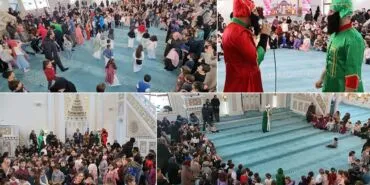 Camide Hacivat ile Karagöz Sürprizi! Bayburtlu Çocuklar Unutulmaz Bir Gün Geçirdi