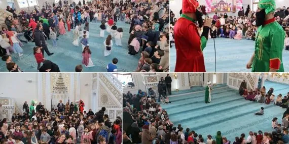 Camide Hacivat ile Karagöz Sürprizi! Bayburtlu Çocuklar Unutulmaz Bir Gün Geçirdi