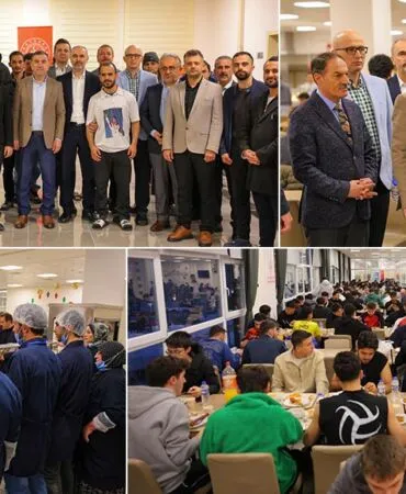 Gönül Sofrasında Gençlerle Buluştu, Vali Eldivan KYK Yurdunda İftar Yaptı