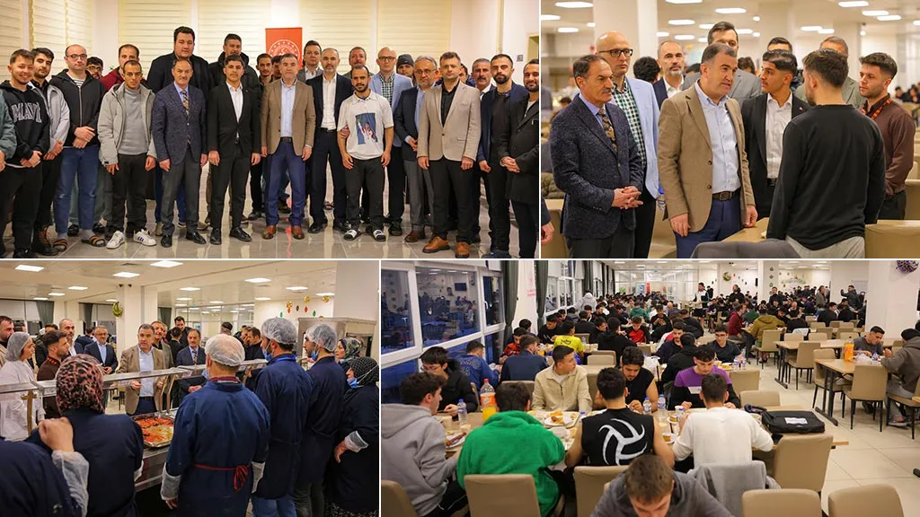 Gönül Sofrasında Gençlerle Buluştu, Vali Eldivan KYK Yurdunda İftar Yaptı