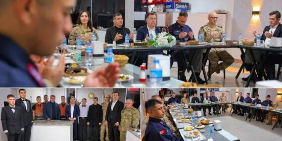 Sofrada Huzur, Gönülde Vatan, Bayburt Protokolü Sahurda Mehmetçik ile Buluştu