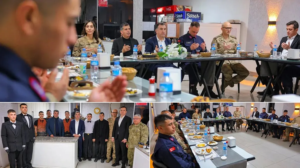 Sofrada Huzur, Gönülde Vatan, Bayburt Protokolü Sahurda Mehmetçik ile Buluştu