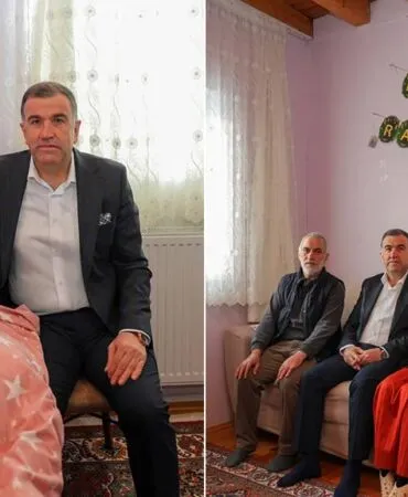 Sosyal Medyadan Satış Yaparak Geçimini Sağlıyordu, Vali Eldivan O Ailenin Kapısını Çaldı